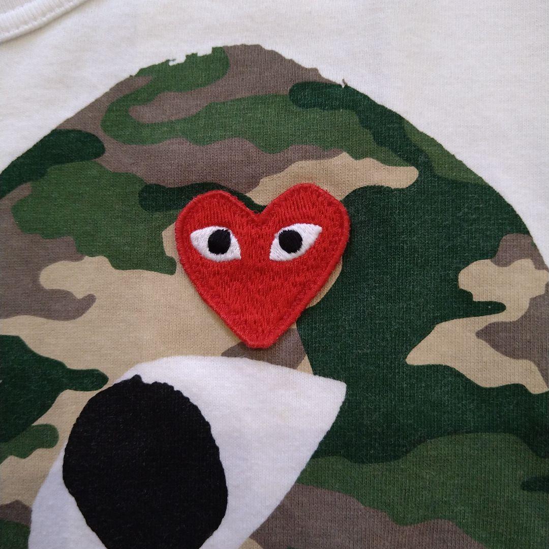 PLAY COMME des GARÇONS カモフラージュ 半袖Tシャツ