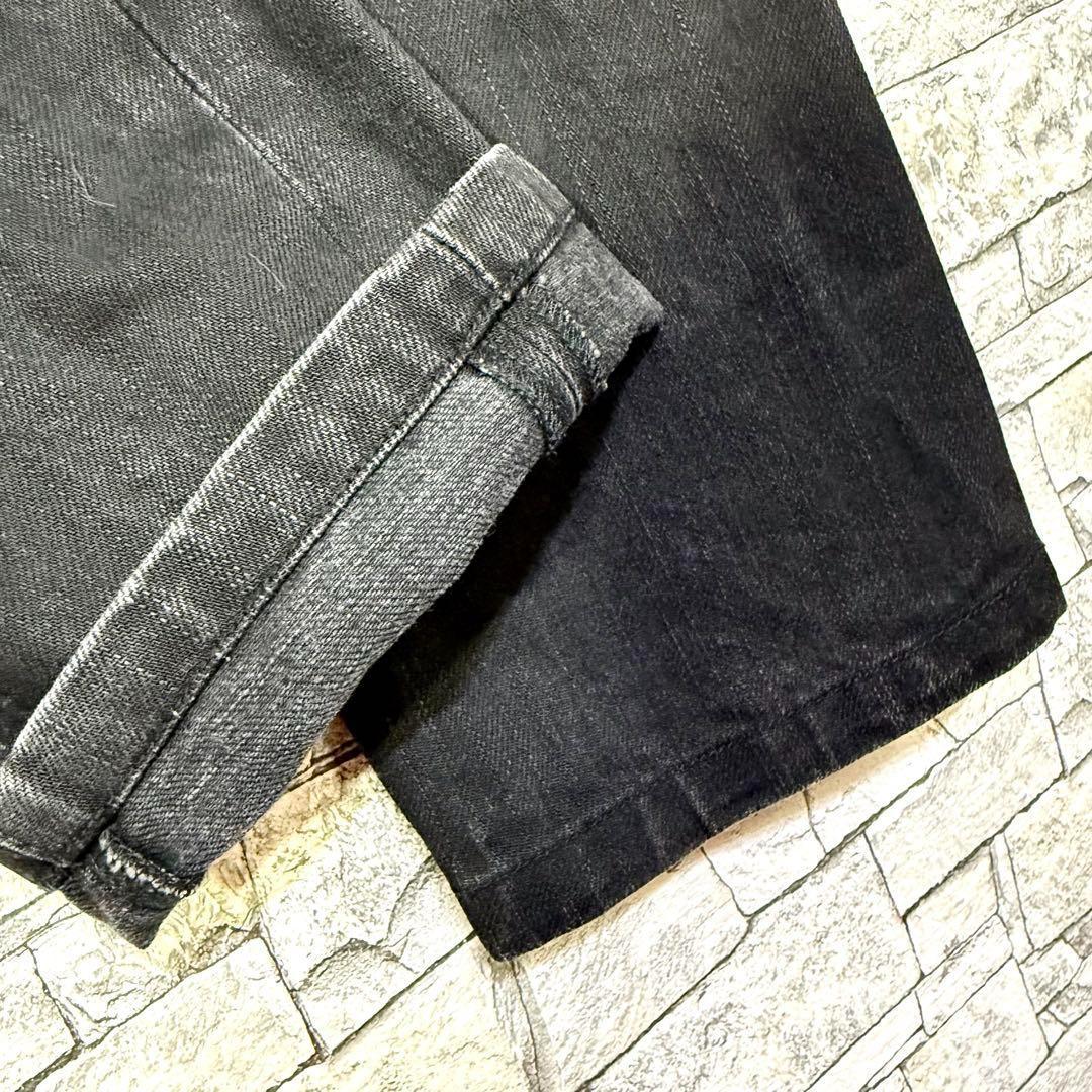 BALENCIAGA バレンシアガ ブラックデニムジーンズ スキニーパンツ 28