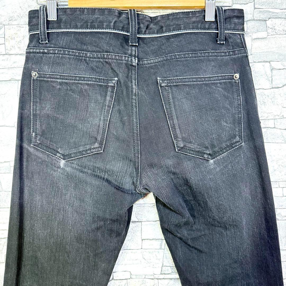 BALENCIAGA バレンシアガ ブラックデニムジーンズ スキニーパンツ 28