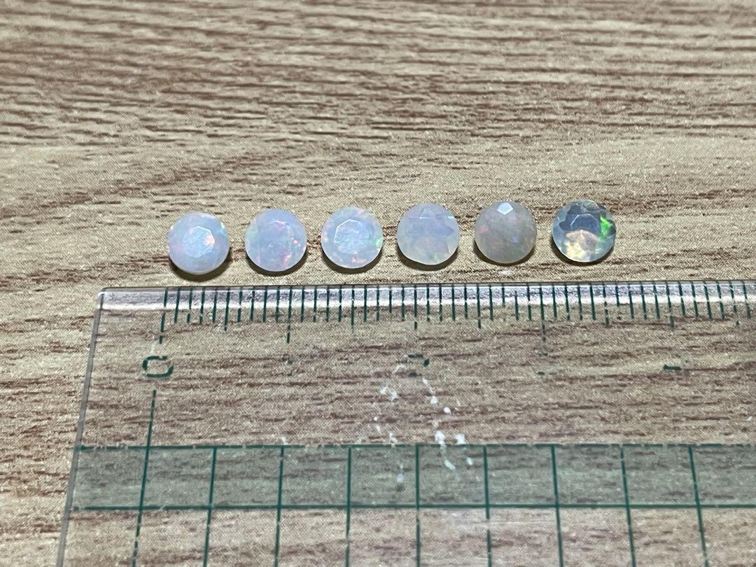 ハンドメイド「オパール＆天然石＆宝石」アクセサリーご制作用ミックスルースセット1