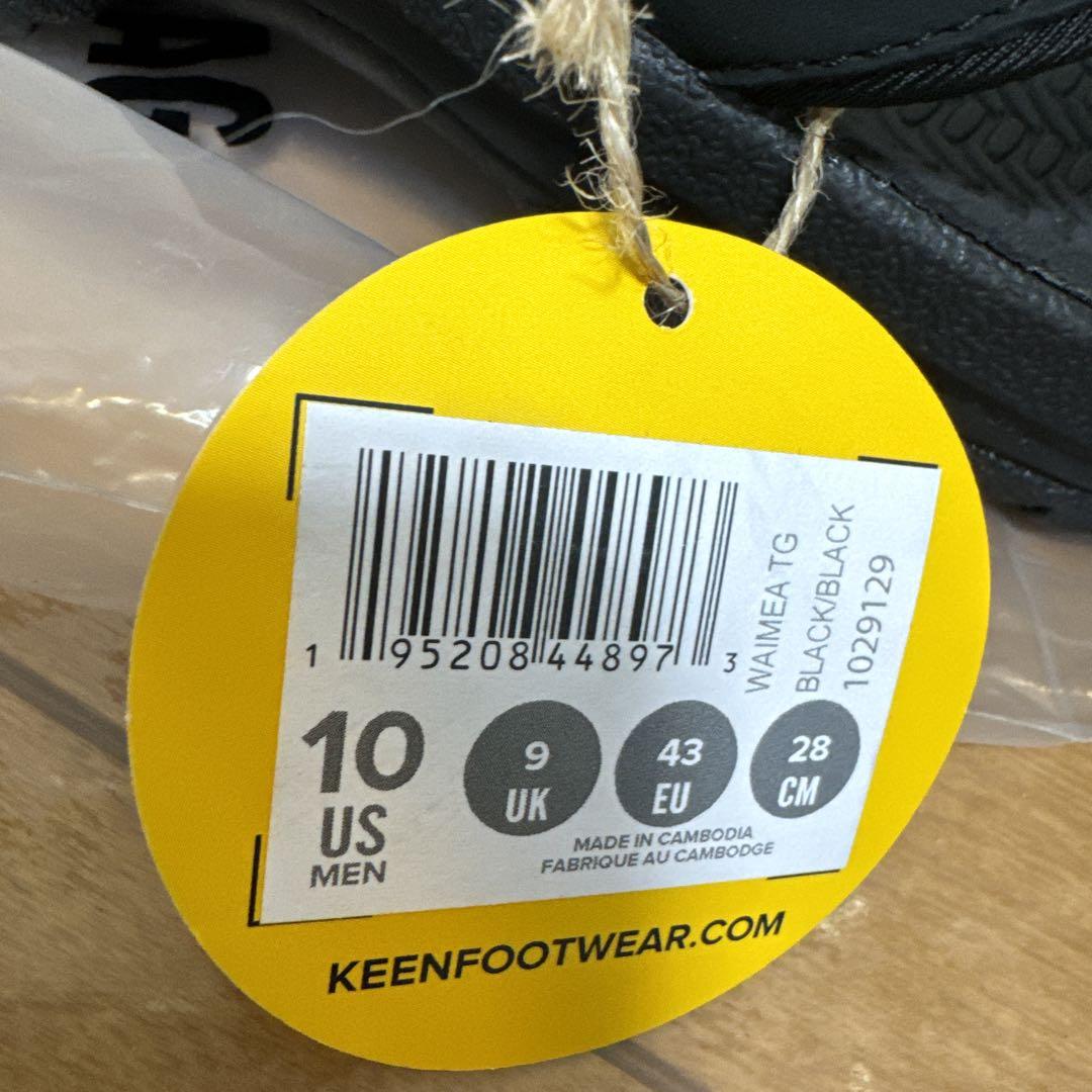 専用KEEN エディフィス　新品　メンズワイメアティージーサンダル9900円