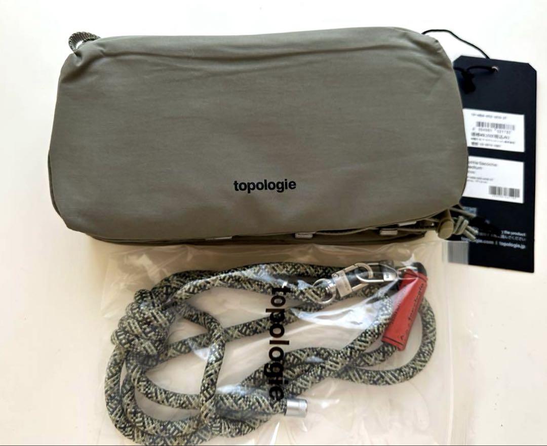 【新品未使用】 Topologie ボトルサコッシュ（ストラップ付き)