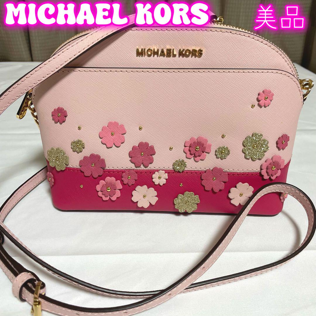 【日本限定品】マイケルコース sakura クロスボディバッグ ショルダー 日本限定品】マイケルコース sakura クロスボディバッグ ショルダー