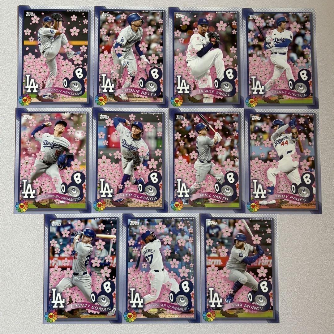 Topps 村上隆 限定コラボ ドジャース