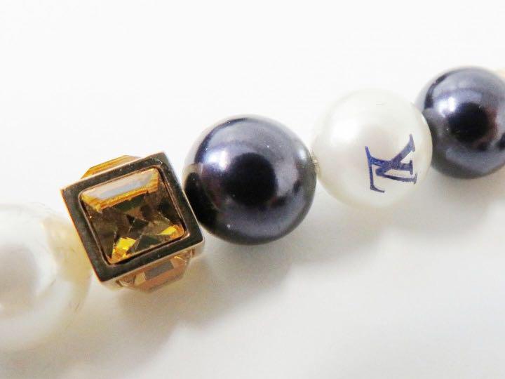 ルイネックレスゴールド&ブルーほぼ新品