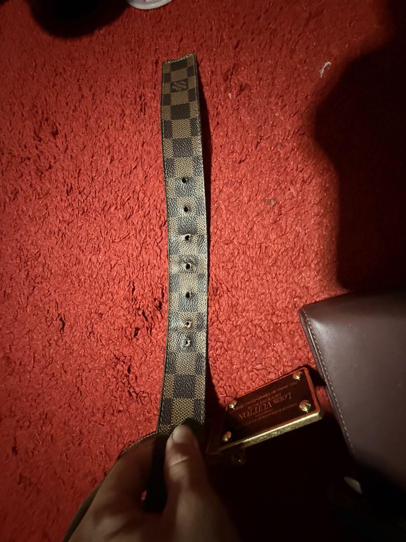 Louis Vuitton ダミエ ベルト　リバーシブル