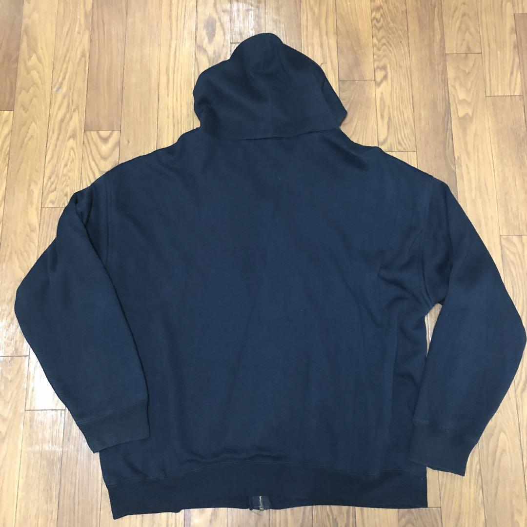 80s THRASHER ダイヤ スウェット パーカー L ブラック USA製