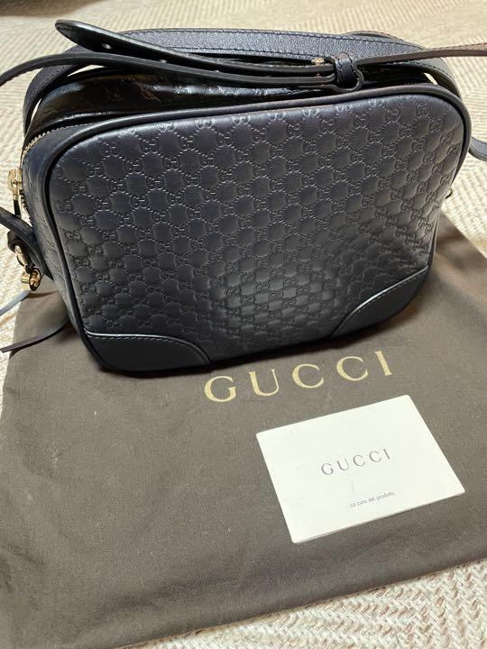 GUCCI マイクロシマ ショルダーバッグ GUCCI マイクロシマ ショルダーバッグ