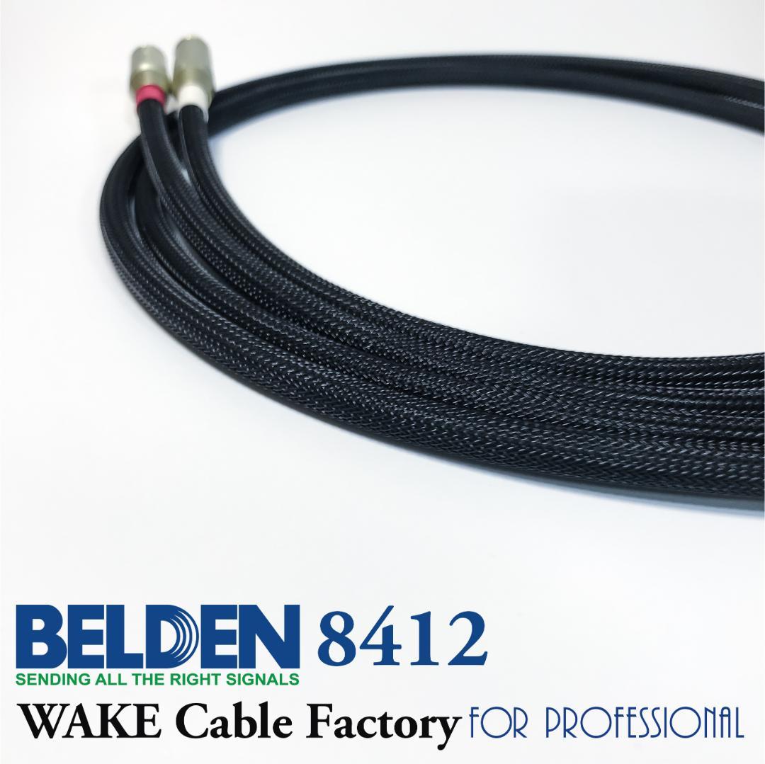プレミアム仕様！BELDEN8412 RCAケーブル☆3mステレオペア