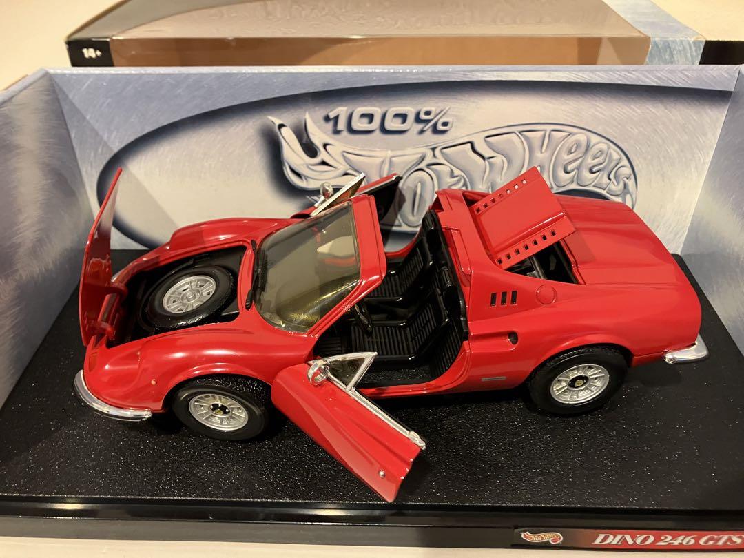 1/18 ホットウィール フェラーリ DINO 246 GTS