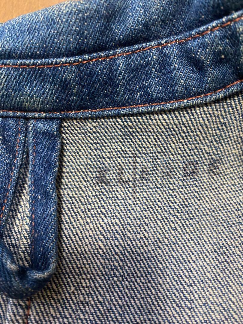 デニム　ジャケット　Gジャン　古着