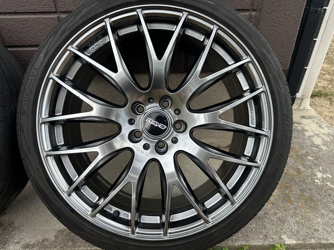 【送料込み】レイズ　ホムラ　2×9PLUS　20インチ　４本　タイヤセット