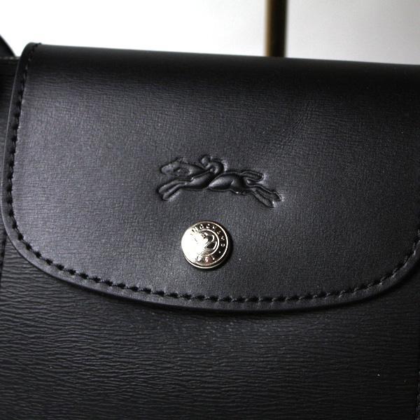 極美品 Longchamp ロンシャン ル・プリアージュ トートバッグ レザー