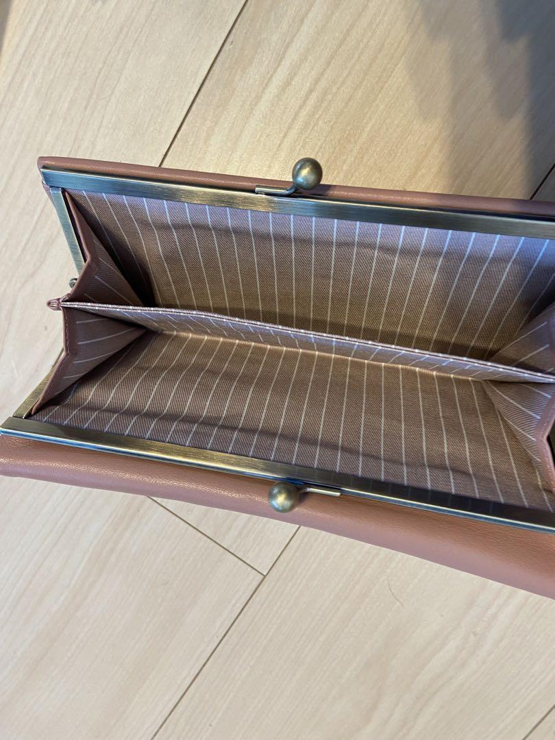 【新品未使用】AYANOKOJI本革ガマ口長財布