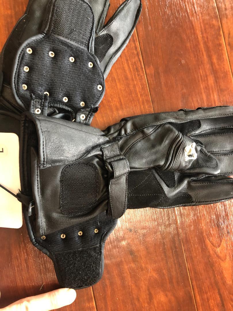 新品 レーシンググローブ メタルグローブ メタルナックル バイク オートバイ