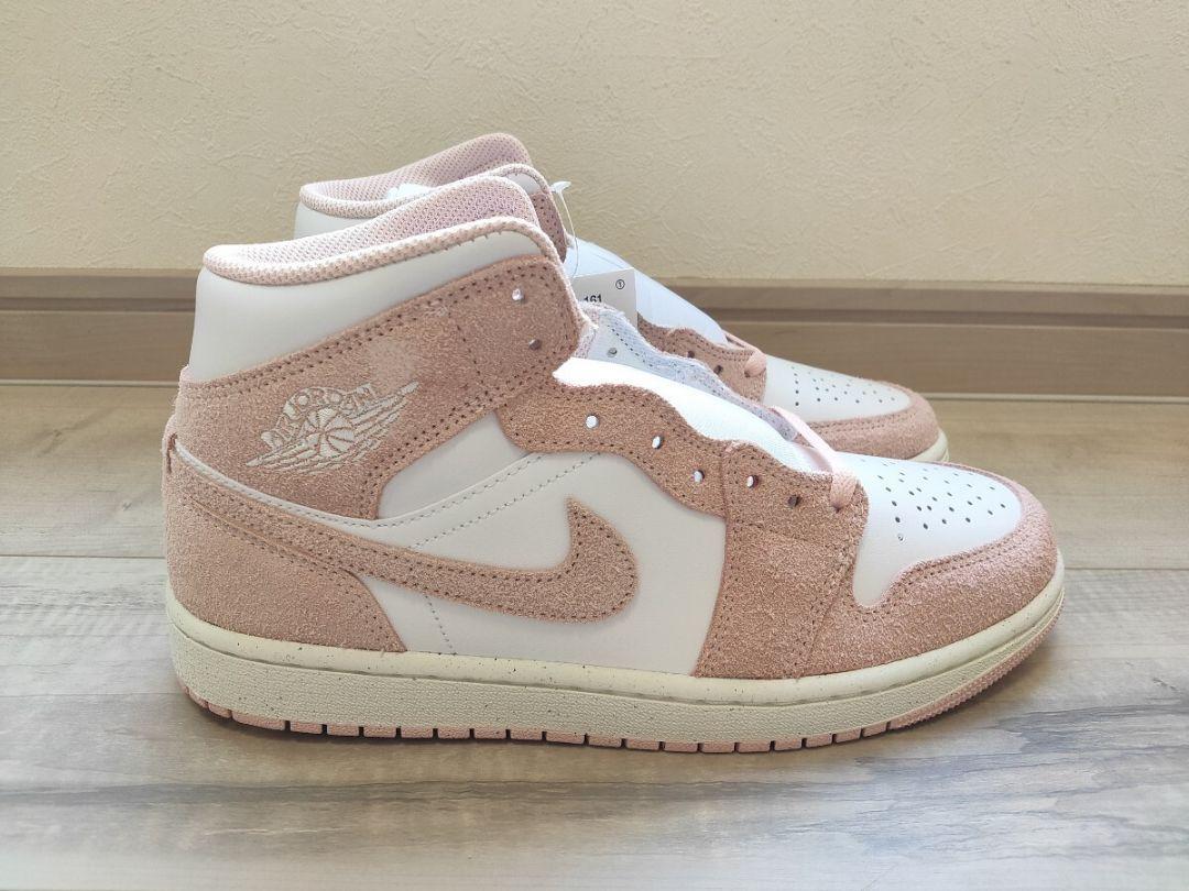 28.5cm NIKE AIR JORDAN 1 MID Pastel Pink