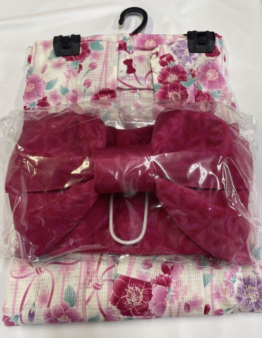 【即日発送】 ハローキティ♡ピンク♡浴衣♡未着用 着物・浴衣