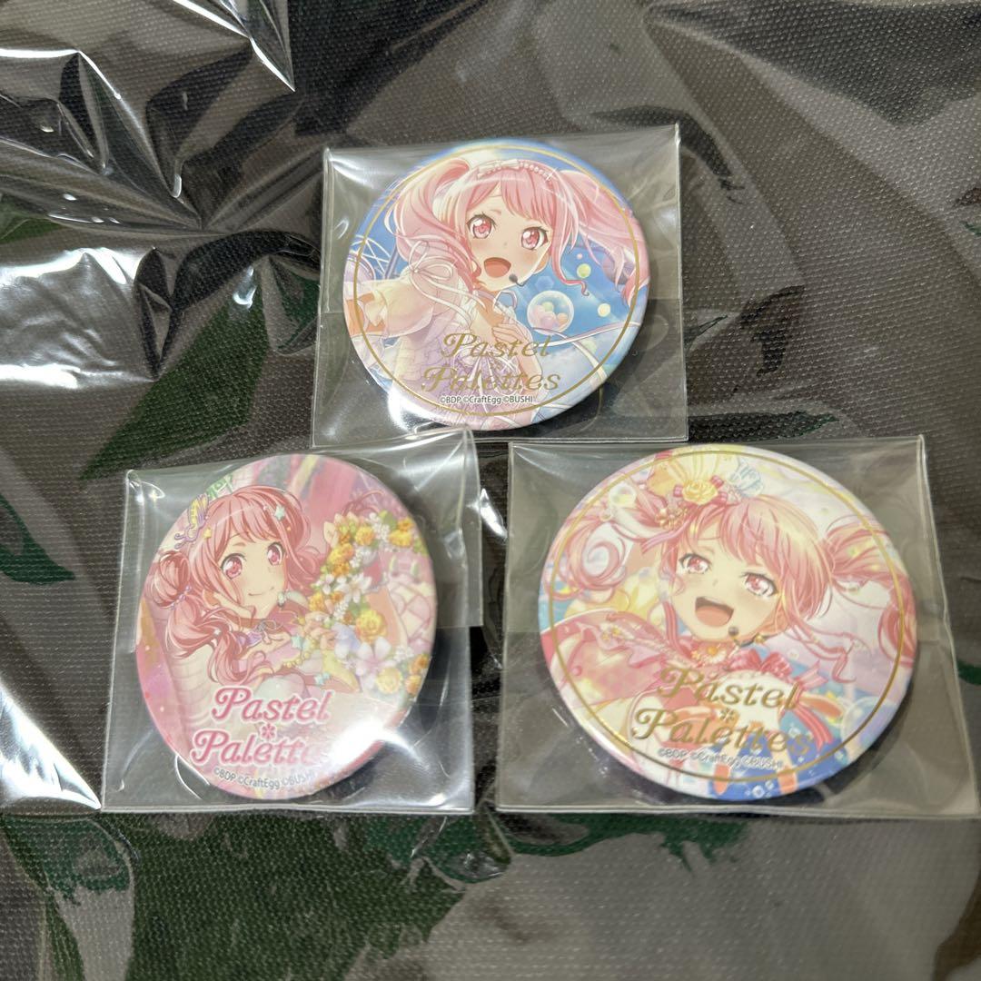 バンドリ 丸山彩 フラワー缶 箔押し - メルカリ
