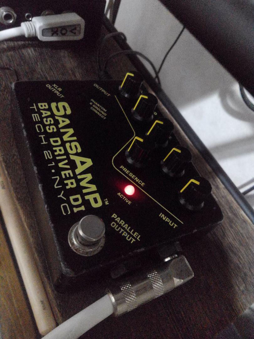 SANSAMP BASS DRIVER DI TECH 21 初期型