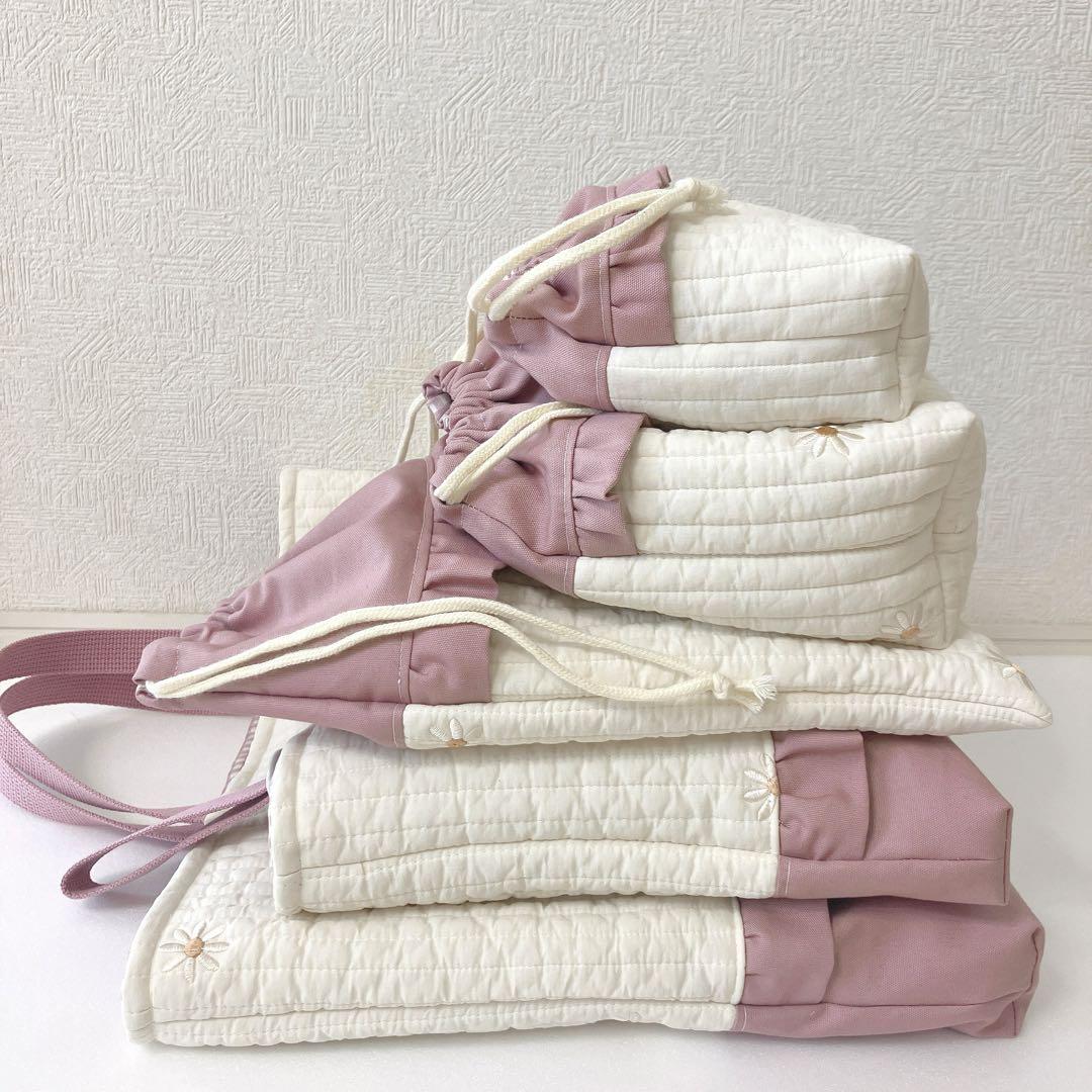 レッスンバッグ  上履き入れ　体操服袋　コップ袋　お弁当袋