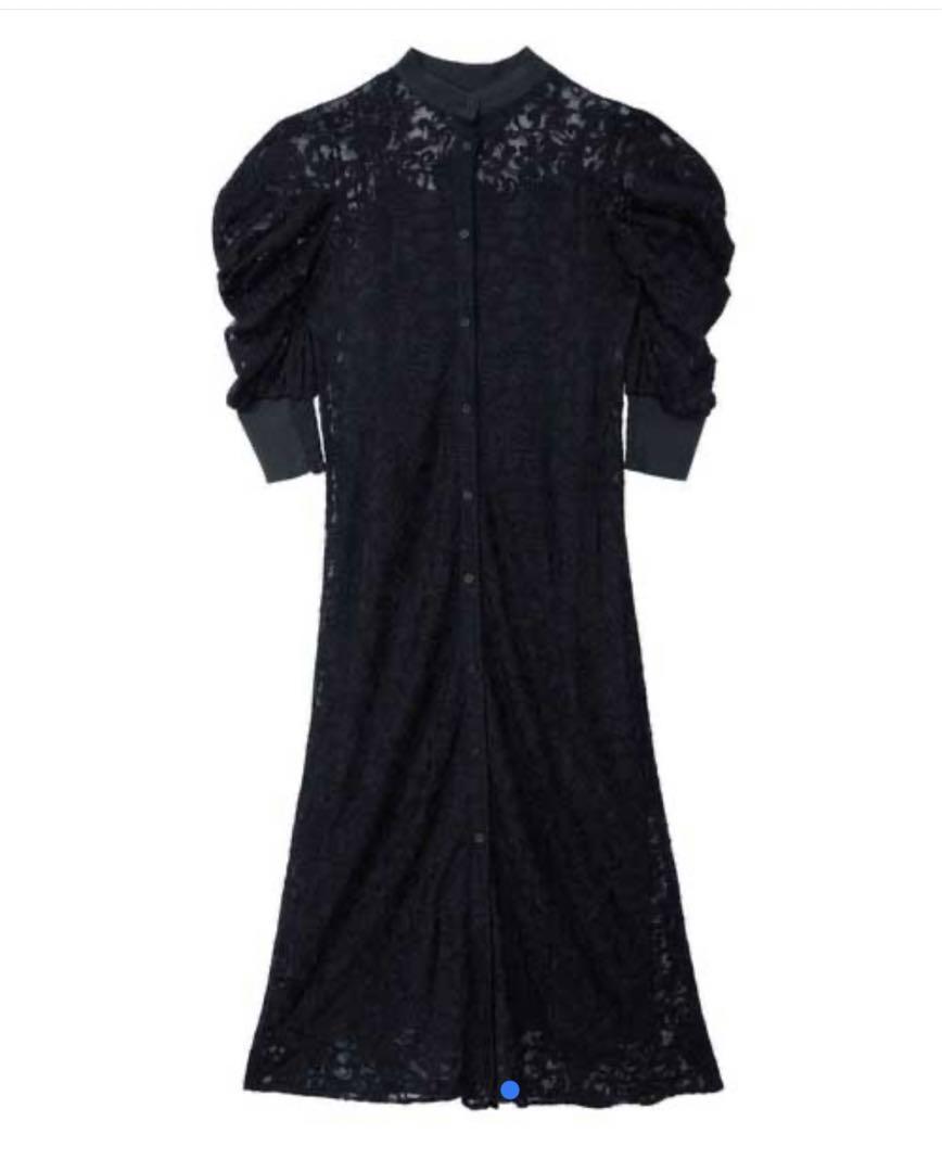 スーツ・フォーマル・ドレス AMERI 2WAY DRAPE SLEEVE EMBROIDERY DRESS