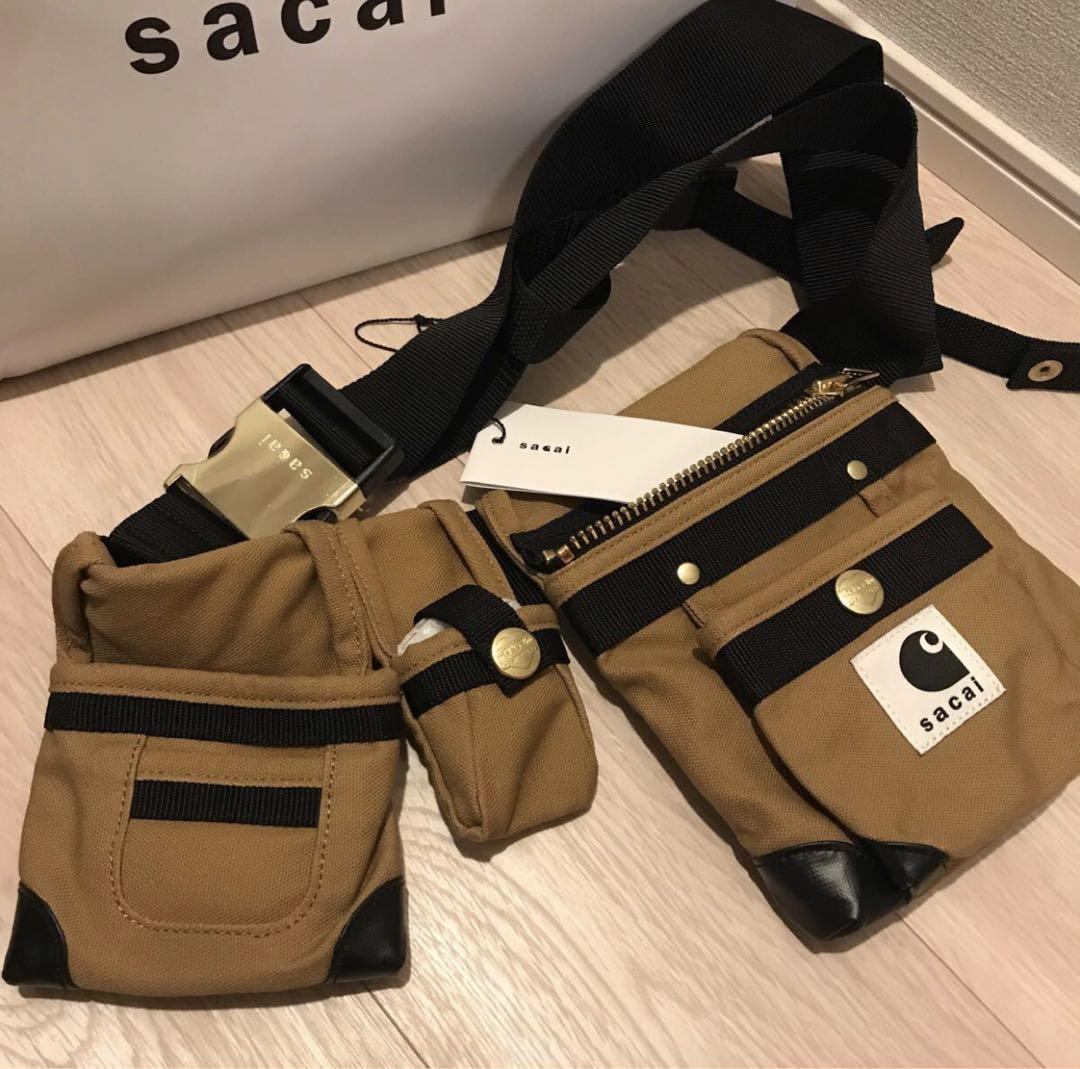 sacai×Carhartt コラボ WIP Pocket Bag ベルトバッグ