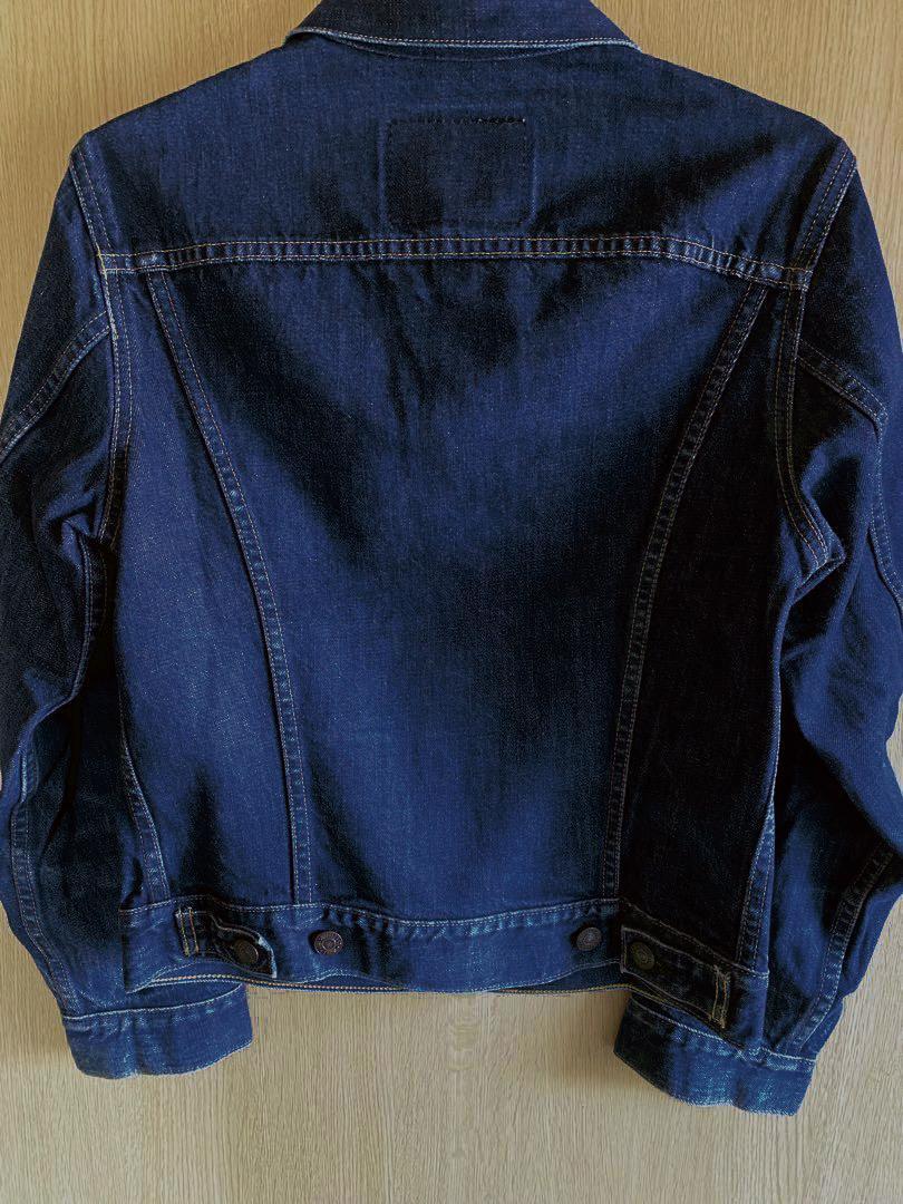 ヴィンテージ【LEVI'S】3rdタイプ濃紺デニムジャケット34