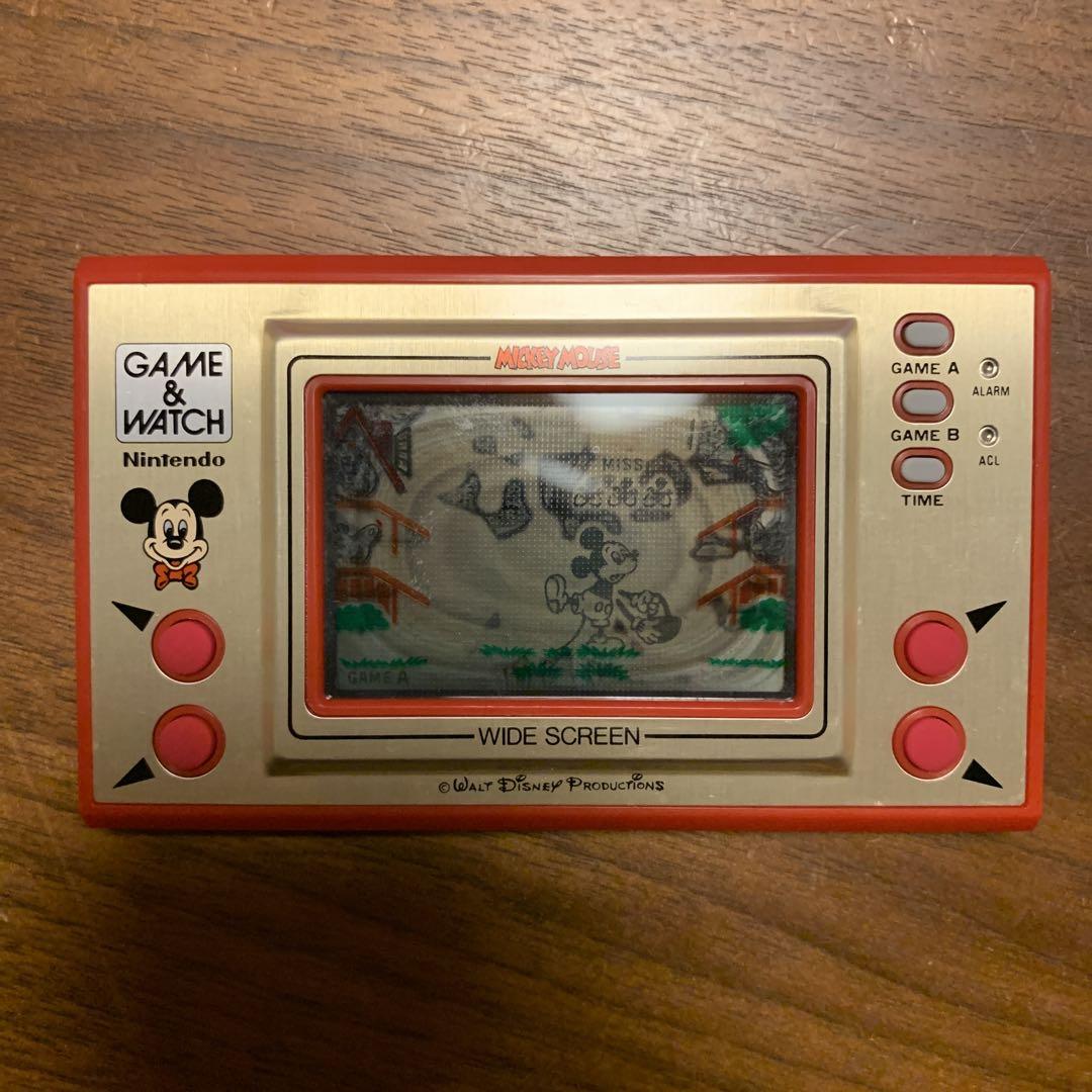 【専用ケース、説明書あり】　ミッキーマウスGAME&WATCH ゲームウォッチ