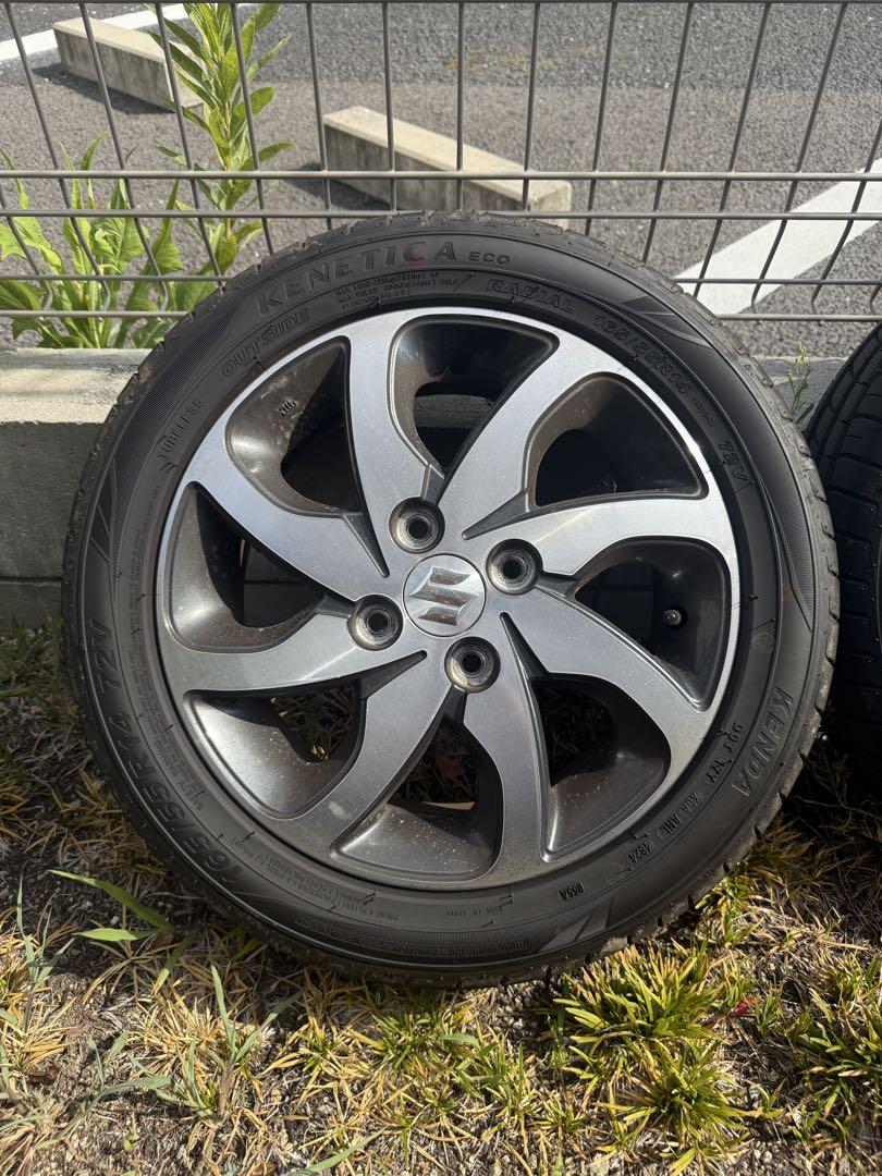 溝多165/55R14 スズキパレット純正 スズキ パレット SW 165/55R14 タイヤ 4本セット - メルカリ