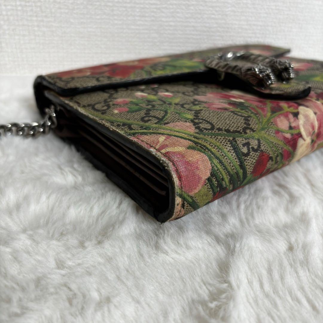 GUCCI デュオニュソス チェーンショルダーウォレット GGスプリーム