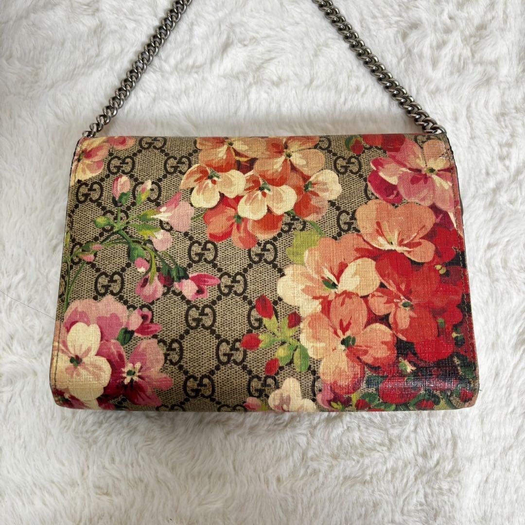 GUCCI デュオニュソス チェーンショルダーウォレット GGスプリーム