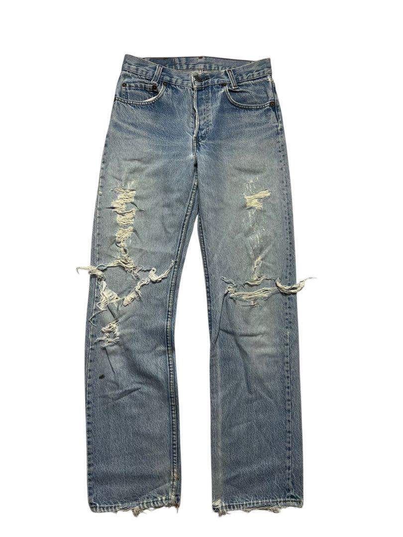 80's Damaged Levi's 501 ハチマル後期　USA製