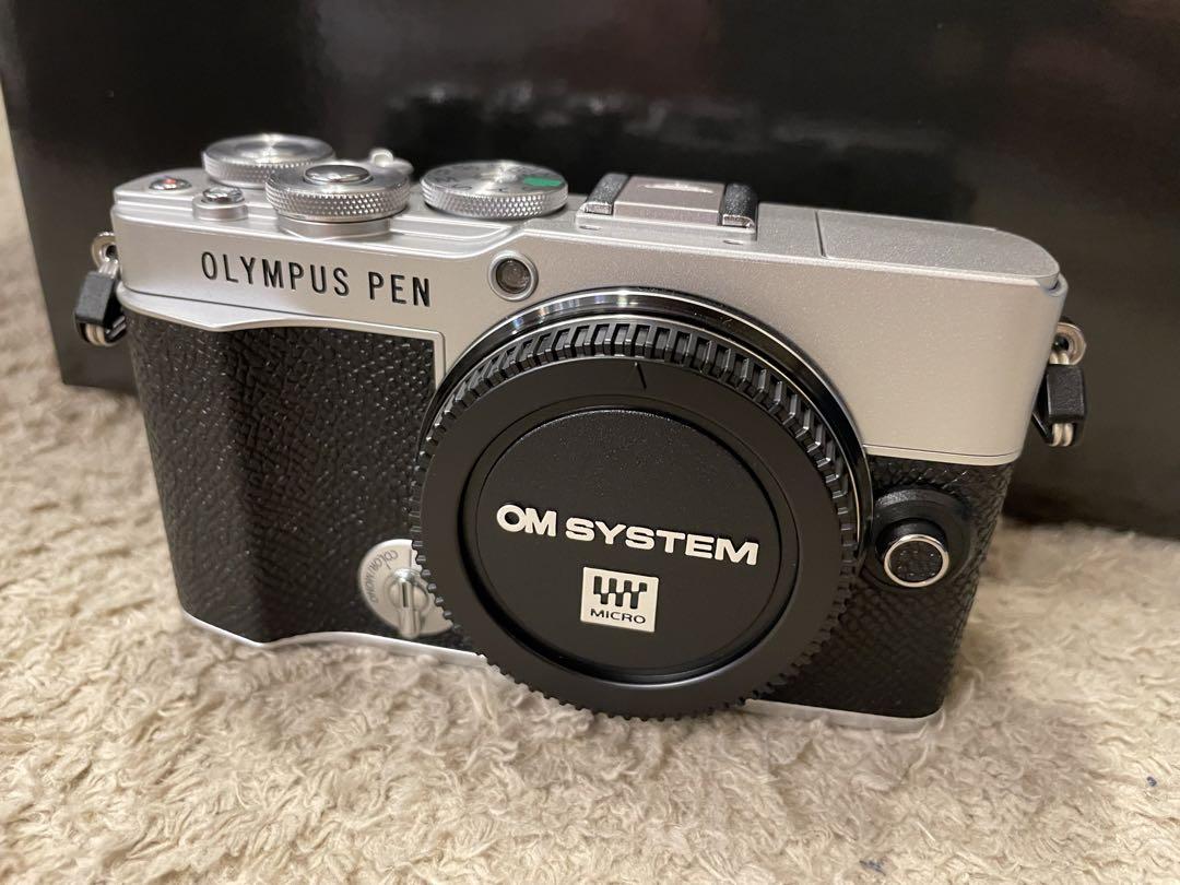 展示品 OLYMPUS PEN E-P7 EZダブルズームキット シルバー