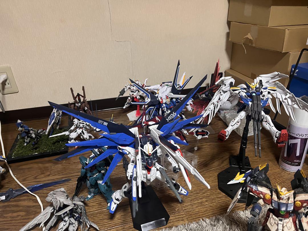 【週末お値下げ】ガンプラ　組み立て済まとめ ガンプラまとめ売り（組み立て済み）大幅値下げ交渉受けます