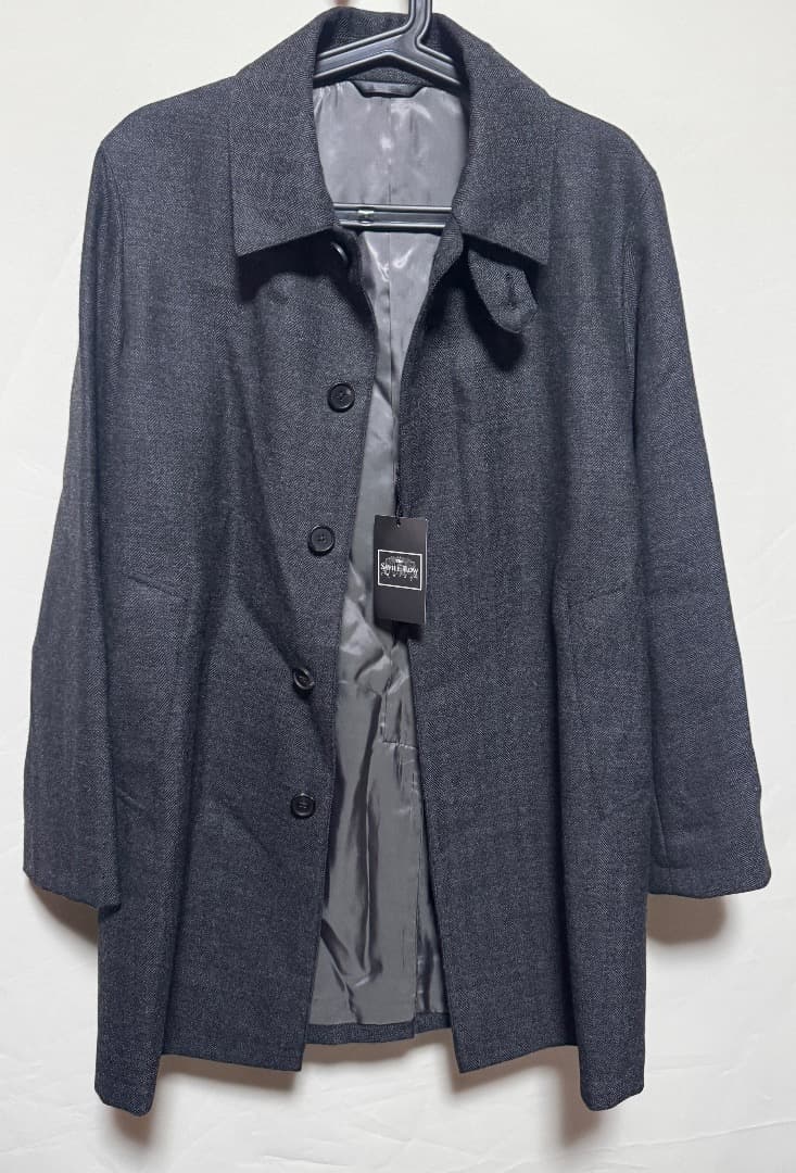 サヴィルロウ プレミアムステンカラーコート サイズS 新品 冬服 カジュアル