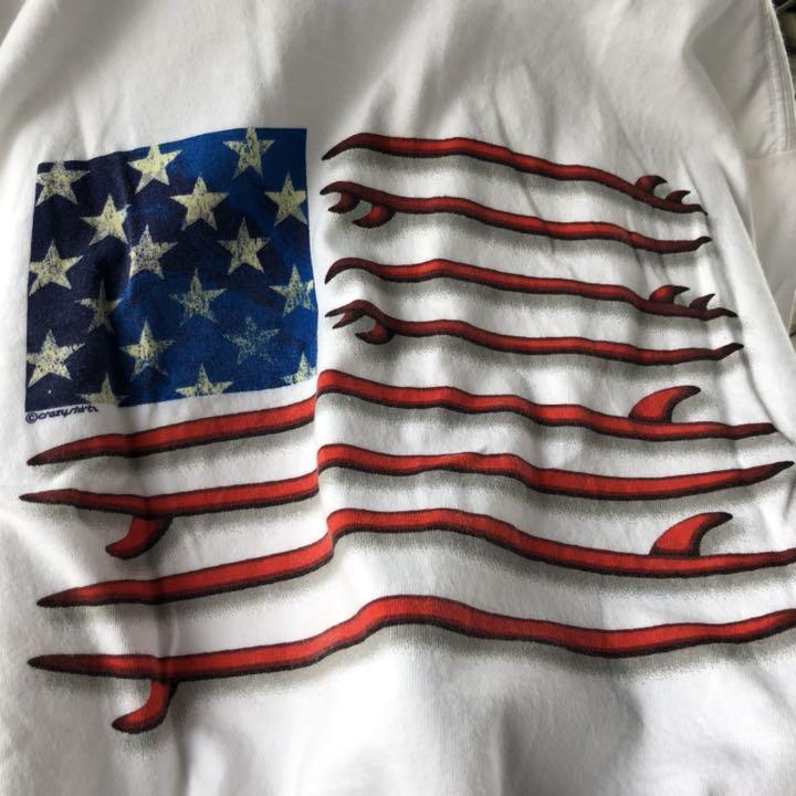 crazy shirts クレイジーシャツ アメリカ国旗モチーフ Tシャツ