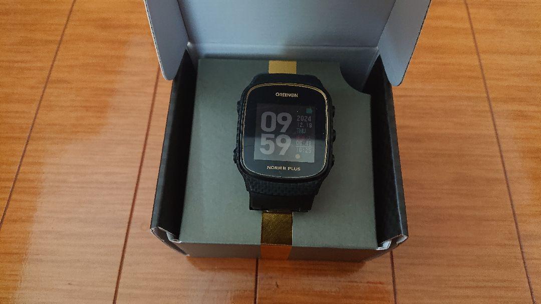 THE GOLF WATCH NORM II PLUS ノルム2プラス ブラック