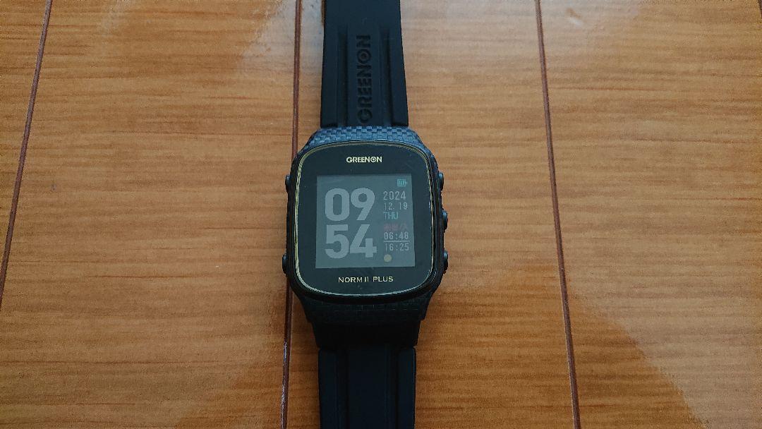 THE GOLF WATCH NORM II PLUS ノルム2プラス ブラック
