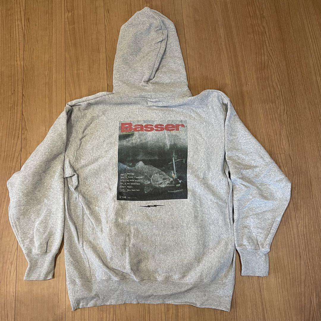 エレクトリック Basser バサー コラボ パーカー グレー XL