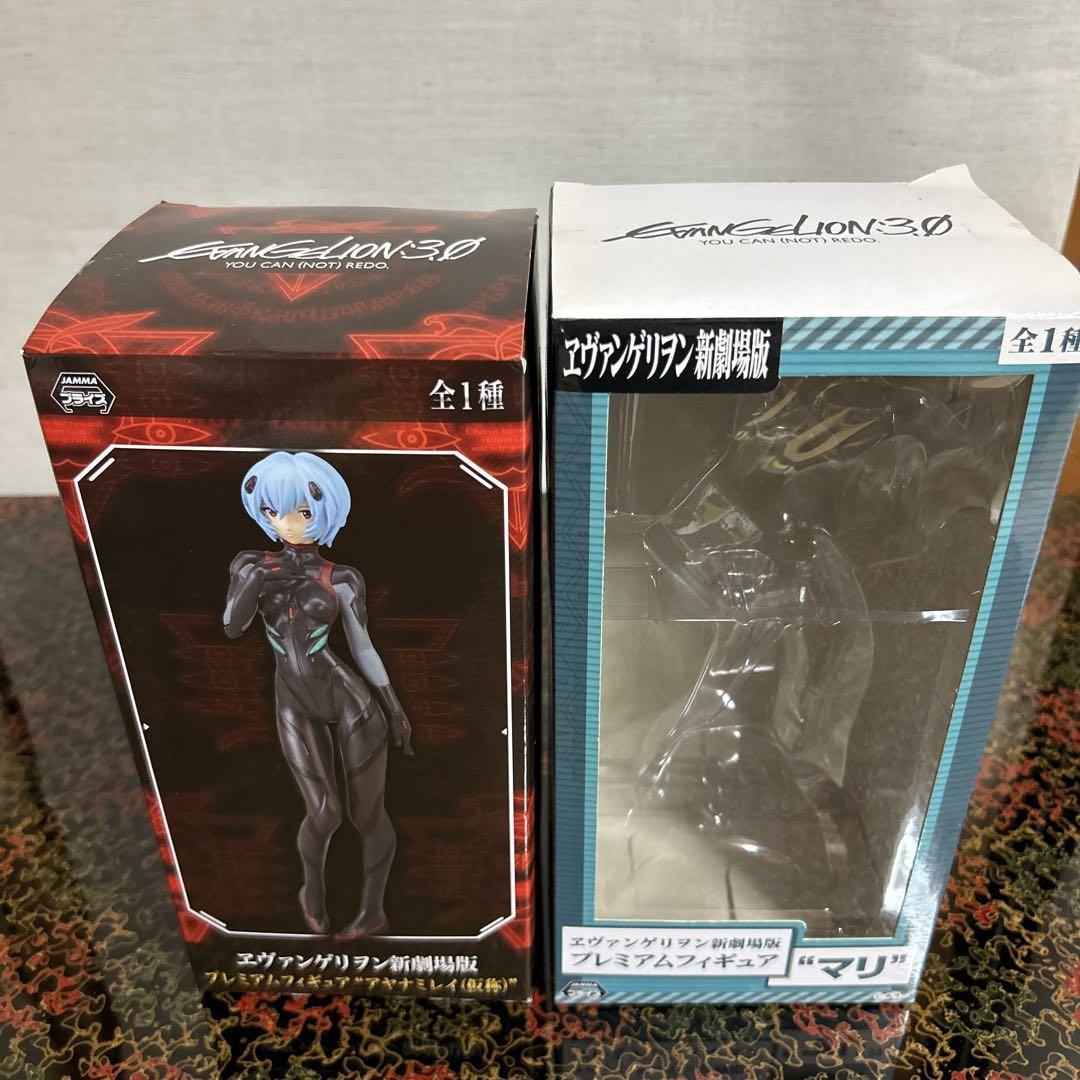 エヴァンゲリオン フィギュアセット 碇シンジ 渚カヲル アヤナミレイ マリ他