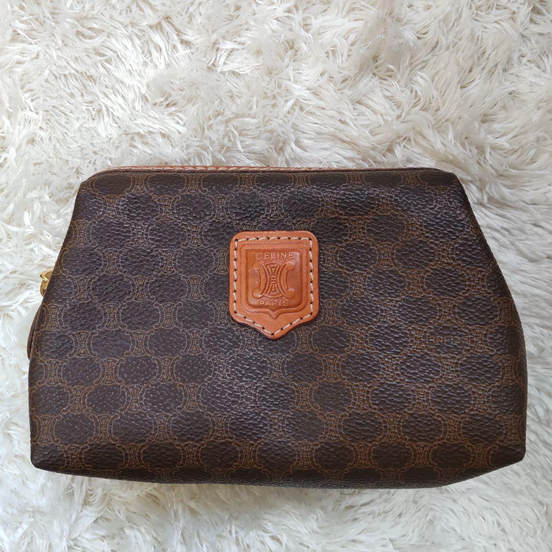 CELINE セリーヌ クラッチバッグ　ポシェット　ミニポーチ　マカダム