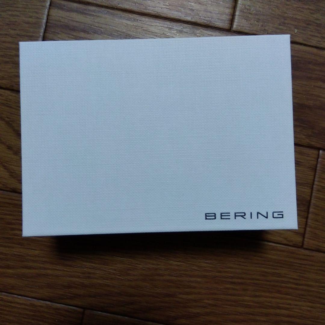 BERING ゴールドメッシュ腕時計とブレスレット