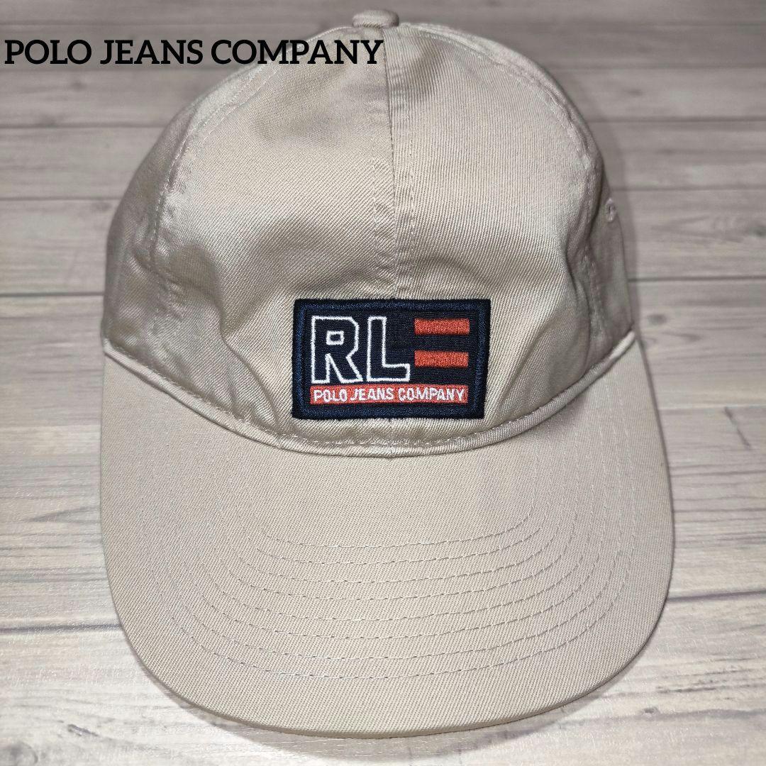 POLO JEANS COMPANY キャップ ヴィンテージ 刺繍ロゴ