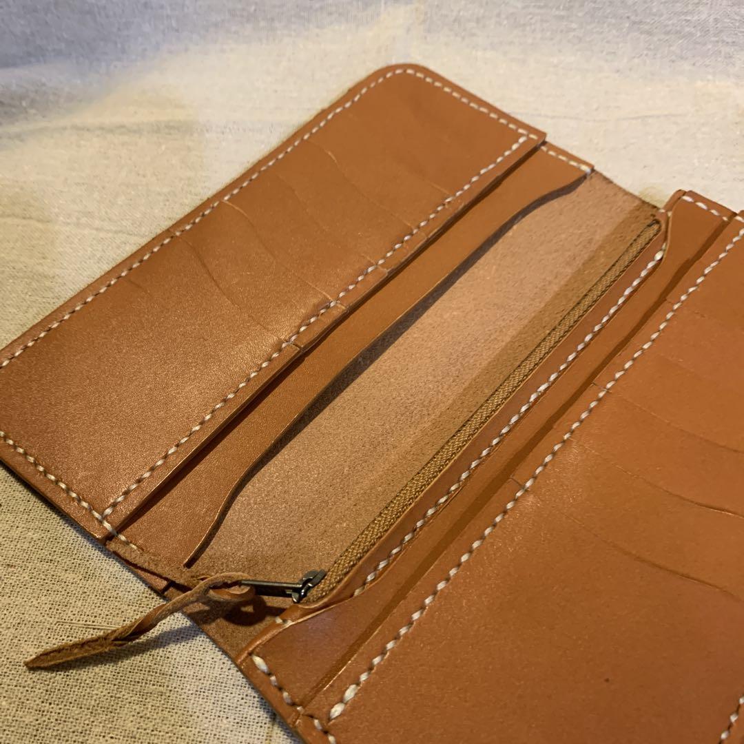 【ウォレット】【財布】ハンドメイドウォレット【中古】【レザー】