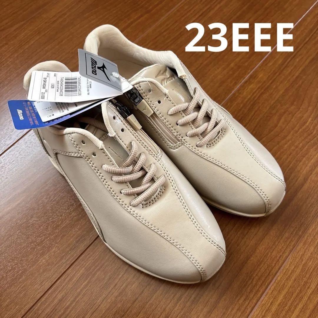 【タグ付き】ミズノ　MIZUNO ウォーキングシューズ　23EEE LS028 5,777円