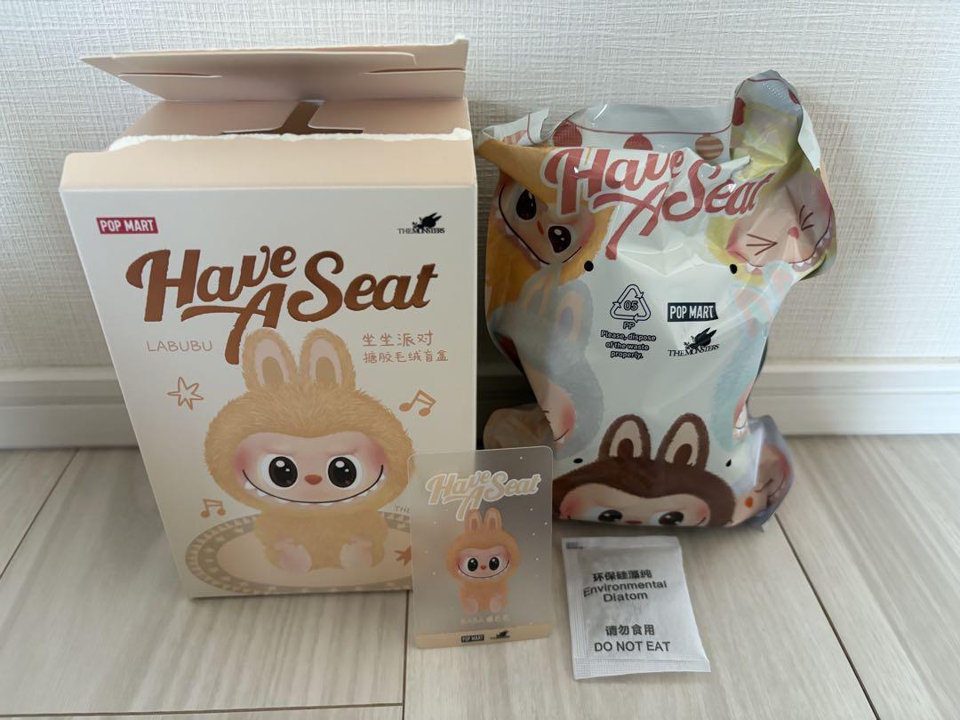 正規品 POPMART LABUBU ラブブ Have a seat BABA