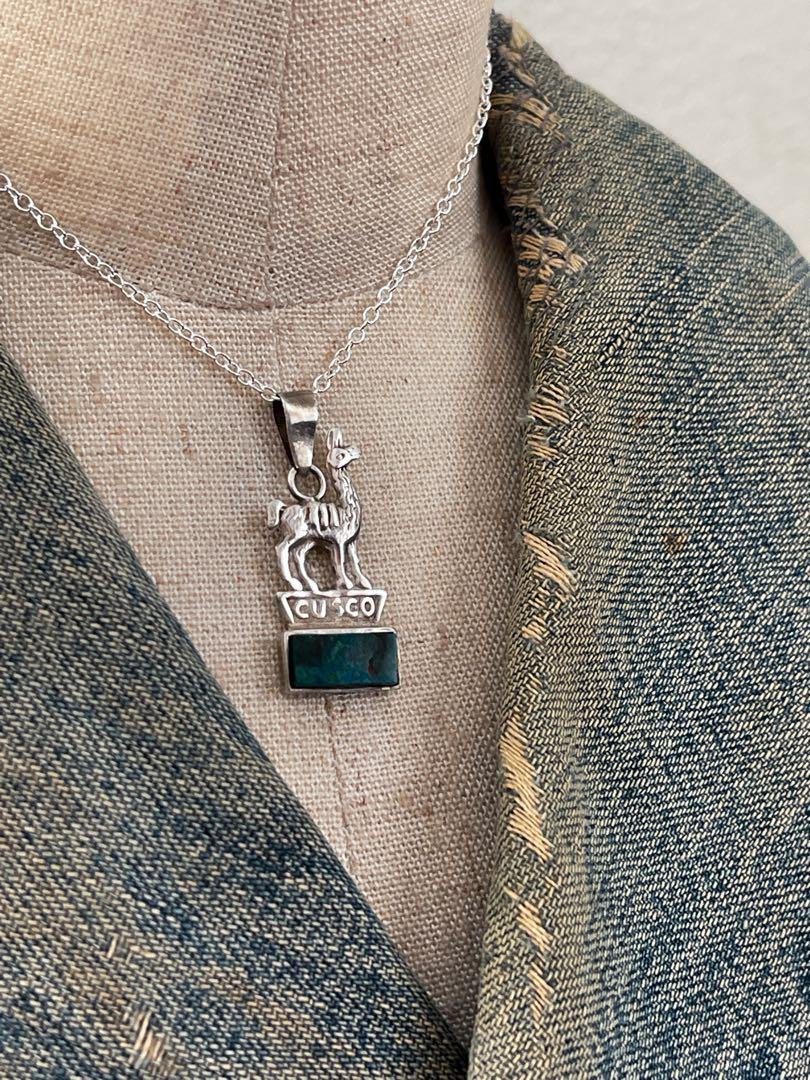 メキシカンジュエリー クスコモチーフ 925シルバーネックレス
