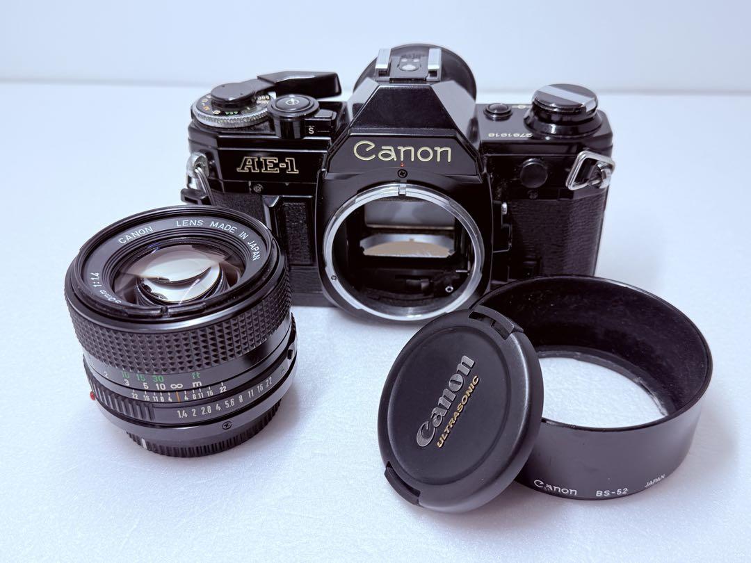 Canon AE-1 & New FD 50mm F1.4 各動作良好 - メルカリ