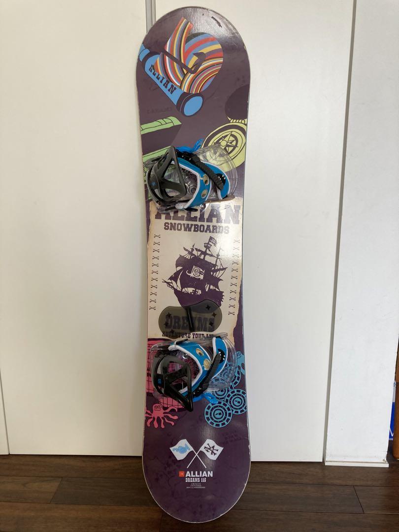 キッズ 子供用 ALLIAN 115&BURTONグロムビンディングS セット キッズ 子供用 ALLIAN 115&BURTONグロムビンディングS セット
