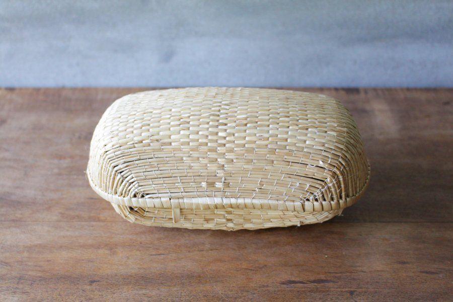 飯行李／B】柳行李 ショップ 弁当箱 裁縫 小物入れ 古道具